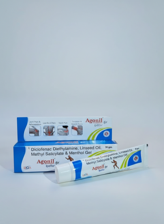 Agonil Pain Relief Gel – Fast-Acting Relief for Joint, Muscle & Nerve Pain (30 g)